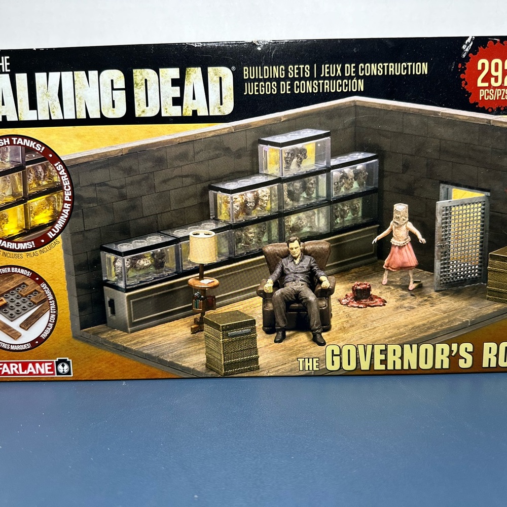 The Walking Dead Governor's Room Building Set